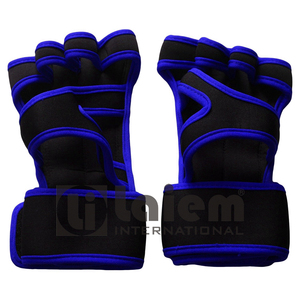 ถุงมือซิลิโคนนีโอพรีนสำหรับผู้ชายและผู้หญิงถุงมือเล่นฟิตเนสเล่นยิมทำจากยางกันลื่นออกแบบโลโก้ได้ตามต้องการ - Product Image 4