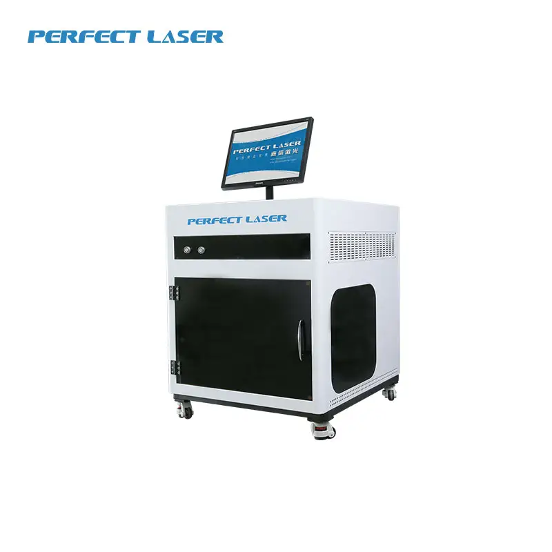 الكمال الليزر الصناعية المورد نوعية جيدة زجاج الاكريليك تأثير 3d صورة ليزر كريستالي آلة طباعة
