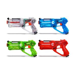 Novedoso Juego <span class=keywords><strong>de</strong></span> <span class=keywords><strong>Pistolas</strong></span> Láser Infrarrojas Familiares - Edición Especial Transparente - Product Image 1