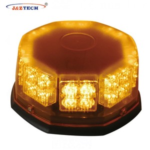 Feux stroboscopiques LED pour <span class=keywords><strong>ambulance</strong></span> et camion 12-24V, 8 côtés, ambre, clignotant rotatif, balise bleue, accessoire de lumière de voiture - Product Image 3