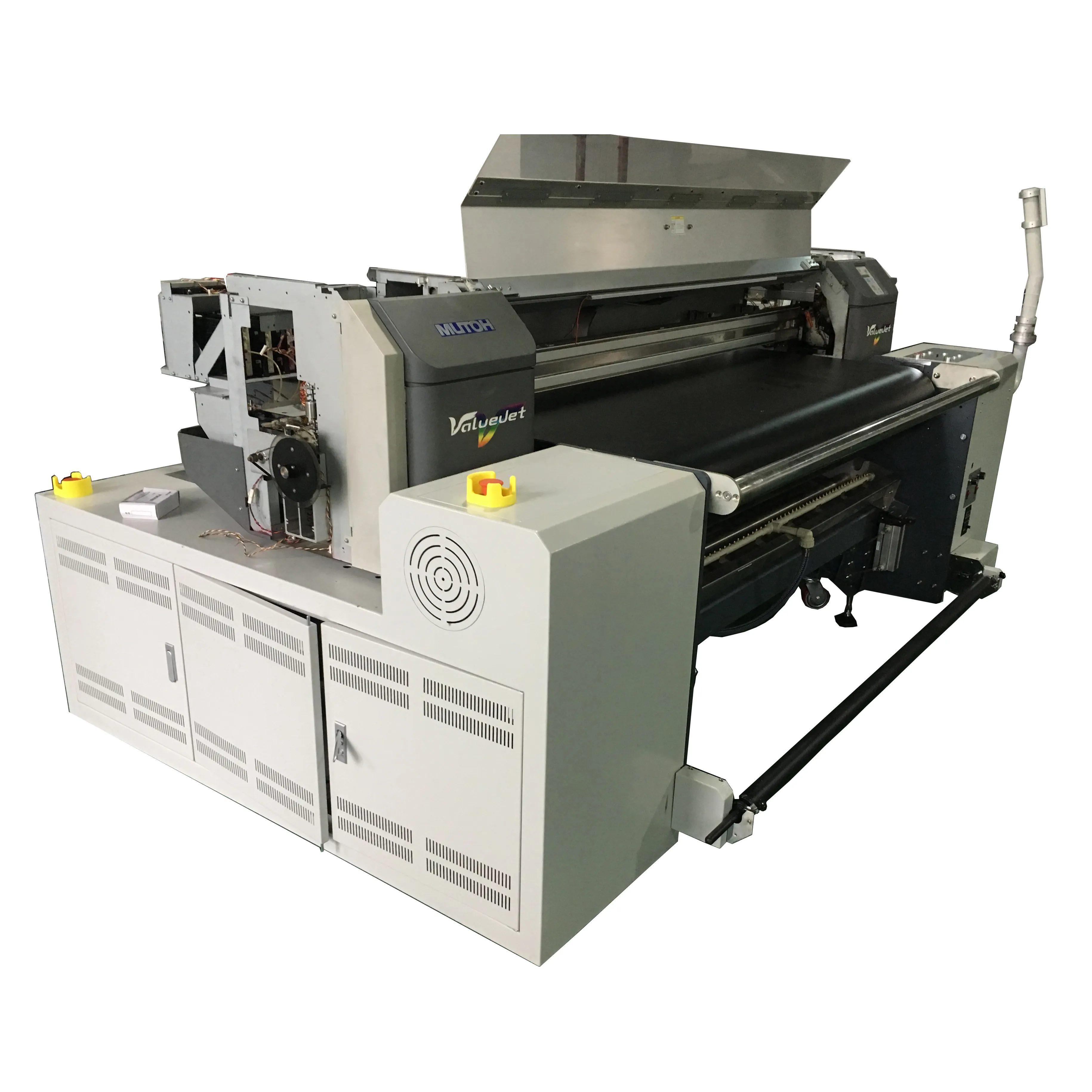 Mutoh digital textile roller printing machine with belt feed