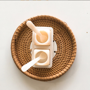 Bol à épices mère de la perle, ensemble de bols à épices et vinaigre - Product Image 1