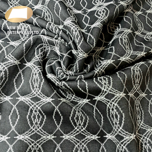 Tela de mezcla de poliéster y nailon con patrón geométrico, jacquard, para Lencería - Product Image 3