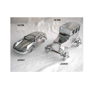 Antique Car Replica in <b>Nautical</b> Style Metal Home <b>Decor</b> Sculpture Made of Cast Aluminium with Mirror Polish Handcrafted by Artist - Product Image 6