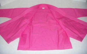 Uniforme BJJ, uniforme Gris, Rosa, blanco, azul y negro - Product Image 4