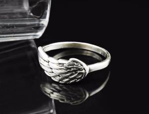 Surpasing-Anillo de Plata de Ley 925 en relieve, joyería de plata de ley oxidada en forma de corazón - Product Image 2