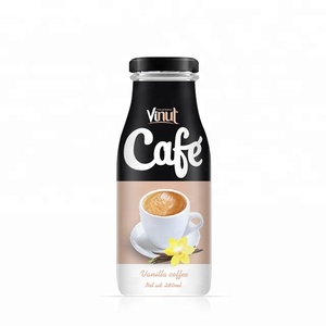 Haute Qualité 280ml Vanille café boisson en Bouteille Certifié Halal D'OIN HACCP - Product Image 1
