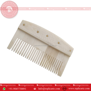 Nuevo peine para el cabello de hueso animal, 100% hecho a mano, material de cuerno natural, antiestático, desenreda el cabello sin esfuerzo, peine para peinar para hombres y mujeres - Product Image 3