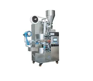 Mesin kemasan kantong teh celup otomatis kualitas tinggi mesin kemasan kantong teh dengan benang dan India