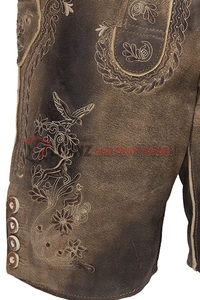 Traje de Cuero Estilo Tradicional Alemán para el Festival de la Cerveza Oktoberfest, Disfraz de Cosplay para el Festival de la Cerveza Bávara Alemana - Product Image 4