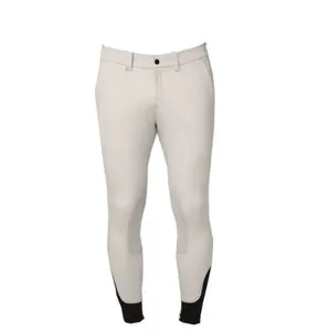 Pantalones de montar tejidos para hombre y mujer, Color blanco, Jodhpurs