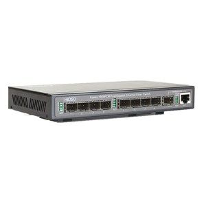 8 100m SFP sợi cổng + 1 Gigabit Combo uplink cổng quản lý sợi chuyển đổi - Product Image 3