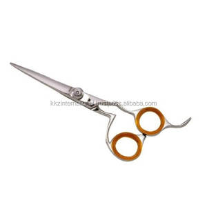 Ciseaux à cheveux professionnels 6 pouces Ciseaux de coiffure pour salon et maison Acier argenté japonais HRC OEM Style personnalisé en acier inoxydable - Product Image 2