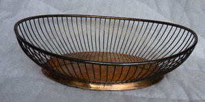 Panier en maille métallique pour fruits, paniers en fil de cuivre plaqué - Product Image 2