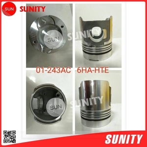 Pièces moteur TAIWAN SUNUTY 34A17-00200 Jeu de pistons Alfin pour moteur diesel MITSUBISHI S6B3 pour bateau - Product Image 4