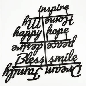 Precio de fábrica personalizable 10X10 marco de madera de roble tablero de letras de fieltro letras de plástico fuerte antiviento para decoraciones publicitarias - Product Image 6