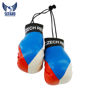 Top Quty Mini gants de boxe pour hommes personnalisables Muay Thai MMA équipement de poinçonnage fabriqué à partir de cuir de qualité supérieure - Product Image 4