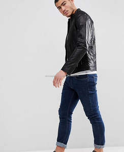 Bulk Custom Wholesale Genuine <b>Sheepskin</b> Motorbike Leather <b>Jacket</b> Coat, Custom Cheap <b>Men</b> Fashion Winter Sheep Leather <b>Jacket</b> - Product Image 6