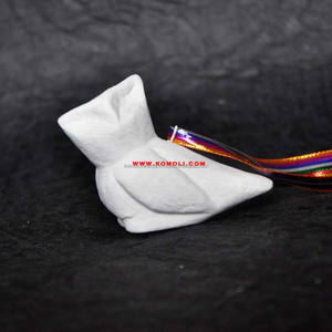 Ornement de Noël vierge écologique Décorations d'animaux en papier mâché pour arbre, artisanat de vacances et décor de fête - Product Image 4