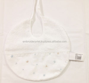 เด็กน้ำลาย Bibs การออกแบบที่น่าสนใจอินทรีย์ Bib ผ้าฝ้าย100% และ Algodon - Product Image 3