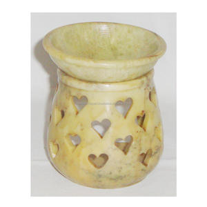 Quemadores de aceite aromático decorativos de piedra jabonosa - Product Image 1
