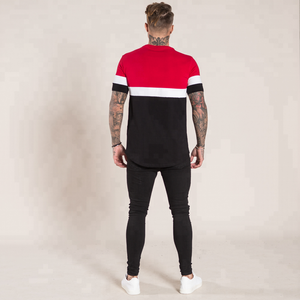 Oem Hip Hop Courbe ourlet arrondi t-shirt Fabriqué par Hawk Eye Co PayPal Vérifié) - Product Image 2