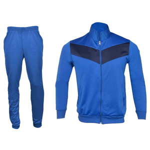 Viky Industries-chaqueta y pantalones de chándal de Color sólido para hombre, ropa de gimnasio al aire libre con ropa informal - Product Image 1
