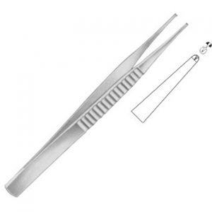 Treves Dressing and tissue Forceps 12.5ซม. 15ซม. 18ซม. เหล็กกล้าไร้สนิมเยอรมัน - Product Image 1