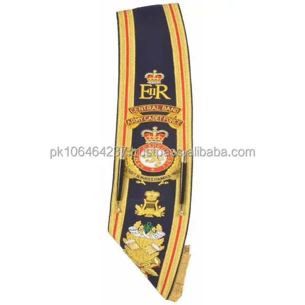 hand embroidered ceremonial sashes