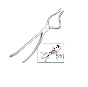 Rowe-pinza izquierda de acero inoxidable Disimpaction - Product Image 1