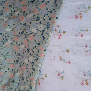 High Quality Cotton Block Printed Fabric By The Meter Sewing Craft Garment, <b>Bags</b> & Home Bedding Accessories Redesign Raw Fabric - Product Image 3