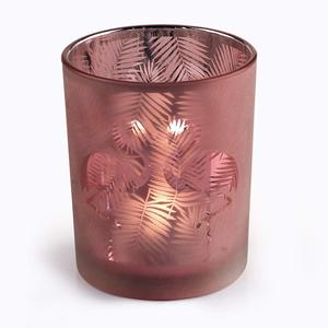 Christmas Votive Red Round Glass Vase Red <b>Flower</b> <b>Pot</b> <b>Tall</b> Large Glass Votive Jar Tealight Candle Holder for Home Decor - Product Image 4
