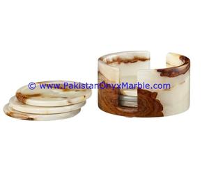 ที่รองแก้วเครื่องดื่มโอนิกซ์หินอ่อนแกะสลักและขัดเงาของตกแต่งบ้านลวดลายโมเดลความรักตามสั่ง - Product Image 4