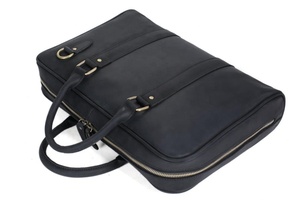 Leather Travel Laptop Storage <b>Bag</b> Genuine Leather Crazy Horse Satchel <b>Messenger</b> <b>Bag</b> at Great Price - Product Image 3