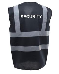 Venta caliente ANSI reflectante de seguridad de punto de tela HI vis Chaleco con bolsillos de identificación - Product Image 6