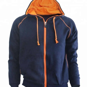 Whole sale custom Men's Zipper Up High Quality Hoodie - Product Image 1