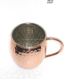 High Quality Copper Hammered Moscow Mule Mugs With Brass Handle Manufacturer and Supplier From India Provide a Best Quality Prod - Product Image 6