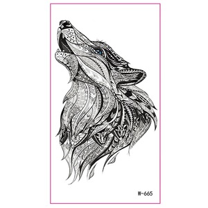 รอยสักชั่วคราว<span class=keywords><strong>ลาย</strong></span><span class=keywords><strong>จิ้งจอก</strong></span>สีสันสดใสมีชีวิตชีวาสำหรับผู้หญิงผู้ชายเด็กผู้หญิงวัยรุ่นผู้ชาย - Product Image 2