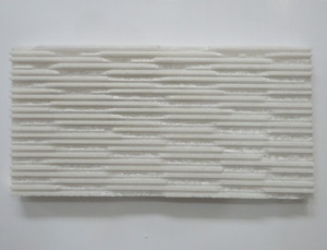 Azulejo de pizarra Natural cincelado blanco moderno Acabado de superficie pulida Resistencia a la erosión no antiácida Cocina Baño Villa Hastone - Product Image 2