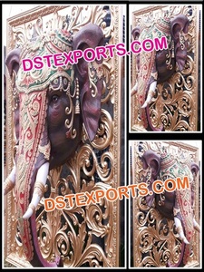 Paneles de fondo en forma de C de estilo asiático, la última fibra decorativa, decoración de escenario de boda, fondos de boda elegantes - Product Image 6