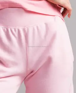 กางเกงวอร์มเอวสูงเซ็กซี่สำหรับผู้หญิงกางเกงวอร์มสีดำขาว - Product Image 1