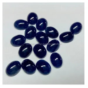 Lose Cabochon Cut Oval Form Mineral Sapphire Großhandel Edelsteine