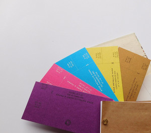 Tarjetas de Boda Hechas a Mano Metálicas Recicladas Ecológicas Estilo Ángel Tamaños y Colores Personalizados - Product Image 3