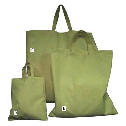 Uso quotidiano vendita Online tessuto grigio cotone leggero 150 Gsm borsa Calico per la spesa in cotone naturale