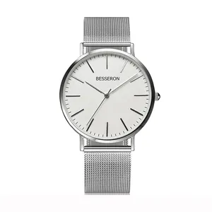 Original manufacturer factory price watches classic design 316L stainless steel Japan movement wristwatch for women men