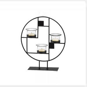 Antique Brass and Aluminium 5-Arm Candelabra Embossed Designer Hotel Decorative <b>Candle</b> <b>Holders</b> <b>Lanterns</b> <b>Candle</b> Jars - Product Image 5