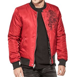 Mens Clothing Suppliers Wholesale Custom Zipper Bomber Jacket - Product Image 1