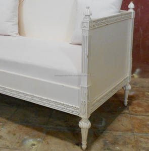 Muebles para el hogar-mueble de cama de madera clásico estilo francés - Product Image 6