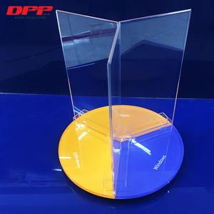 ที่วางเมนูอะคริลิคแบบตั้งโต๊ะรูปตัว T สองด้าน ปรับแต่งได้ ใส่กระดาษขนาด A4 A5 A6 พร้อมขาตั้งอะคริลิค - Product Image 1