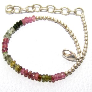 Tourmaline <b>Bracelet</b> loose gemstone <b>beaded</b> <b>bracelet</b> crystals Jewelry making natural amazing quality - Product Image 3